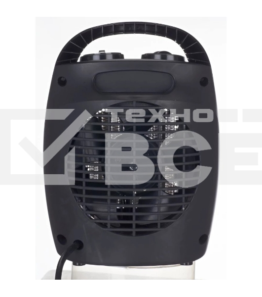 Тепловентилятор Neoclima PTC-07, черный, 750/1500 Вт, 20 м2, термостат