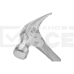 Молоток-гвоздодер Denzel 10423 450 г, цельнометаллический, двухкомпонентная рукоятка, фото2