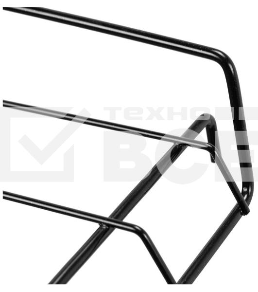 Этажерка для обуви NIKA ЭТ3/Ч черный,2 яруса,435*660*300