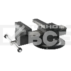 Тиски КАЛИБР ТПСН-200И слесарные поворотные (200 мм, наковальня), фото 1