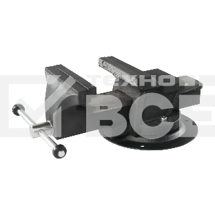 Тиски КАЛИБР ТПСН-200И слесарные поворотные (200 мм, наковальня)