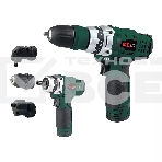 Профессиональный аккумуляторный шуруповерт Klpro KLNM1020S (10,8В, LI-ion 2.0А·ч, 3 сменные насадки, 19 ступений, 30Нм), фото 1