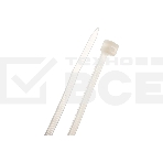 Нейлоновые стяжки Fortisflex КСС 4х150 мм белый 100 шт, фото4