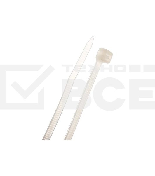 Нейлоновые стяжки Fortisflex КСС 4х150 мм белый 100 шт