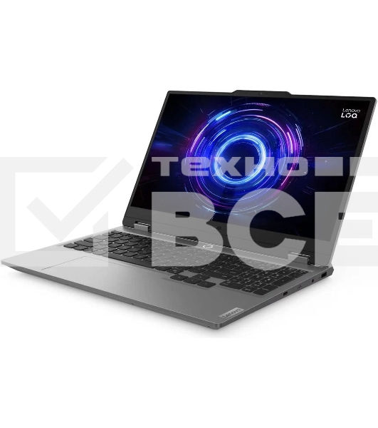 Ноутбук Lenovo LOQ 15IRX10 серый Core i5 13450HX 16Gb SSD 512Gb NVIDIA GeForce RTX 5050 8Gb 15.6