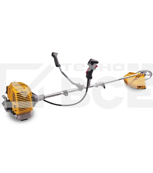 Газонокосилка Champion T523-2 1.4/1.9 кВт/л.с, Вес без режущей насадки 8,3 кг, Объем двигателя 51,7 см3, Объем топливного бака 950 мл, Максимальный расход топлива 610 г/кВт•ч/мл/ч, Тип рукоятки U-образная, штанга прямая Разъемная, Длина штанги 1493 мм, То