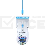 Мышь беспроводная A4Tech Bloody R73 Ultra Duo белый/рисунок оптическая 20000dpi беспров. USB/USB-C 7but (R73 ULTRA DUO NYX MIRAGE), фото3