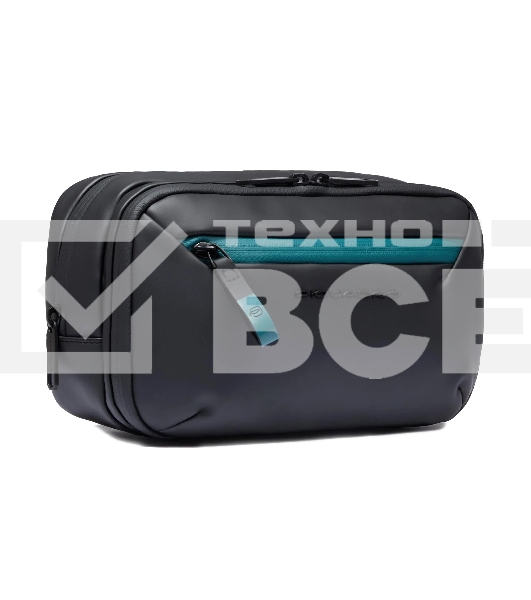 Косметичка Piquadro Corner 2.0 BY6380C2OW/N черный полиэстер