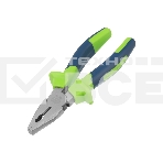 Плоскогубцы Сибртех 17051 комбинированные, 180 мм, двухкомпонентные рукоятки, фото 1