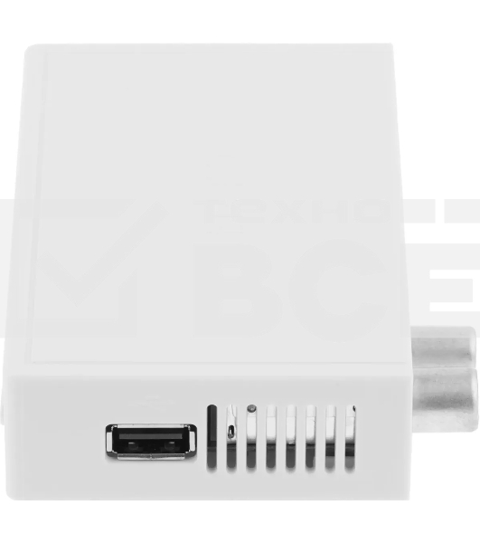 Приставка для цифрового ТВ Cadena CDT-2214SB белый, DVB-T2, DVB-T, HDMI, USB 2.0