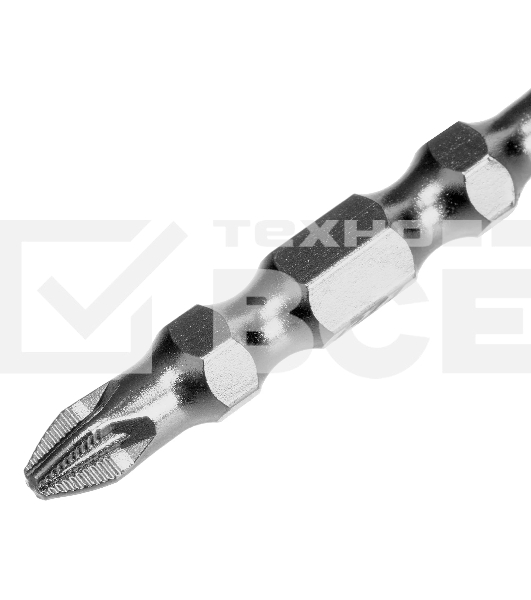 Бита двухстор. Gross PZ2-PZ1х45 мм, сталь S2, 10 шт.