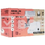 Мясорубка электрическая Аксион М14.03 белый, 600 Вт, 0.7 кг/мин, защита от перегрузки, насадки - 4, фото2