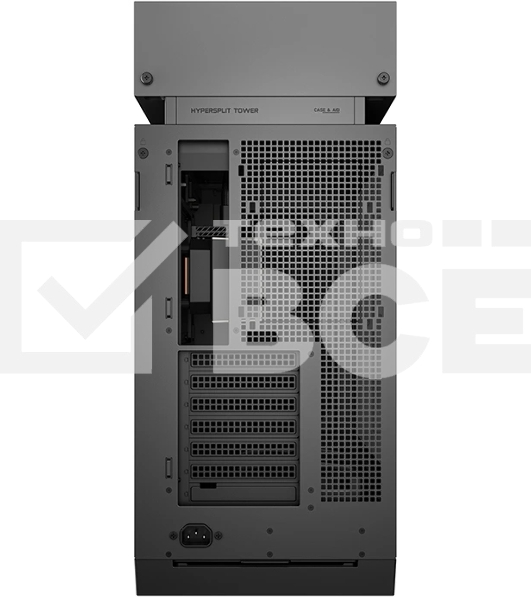Корпус DeepCool CL6600, Midi-Tower, чёрный, 5 x 120 мм