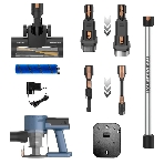 Пылесос вертикальный Taurus Homeland Ideal черный/синий, питание от аккумулятора, 150 Вт, уборка сухая, пылесборник 0.5 л, фото6