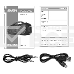 Мобильные колонки Sven PS-360 2.0 чёрные 2x12W Bluetooth, фото11