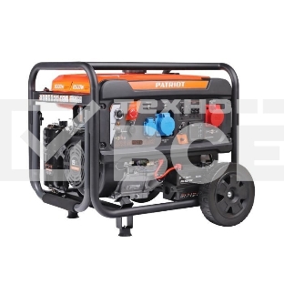 Электрогенератор бензиновый Patriot GRA 8500DAWS, 8.5 кВт, 75 дБ, 103 кг