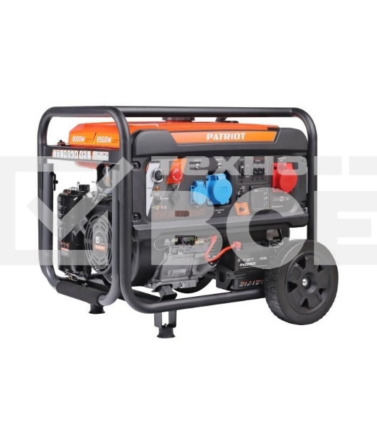 Электрогенератор бензиновый Patriot GRA 8500DAWS, 8.5 кВт, 75 дБ, 103 кг