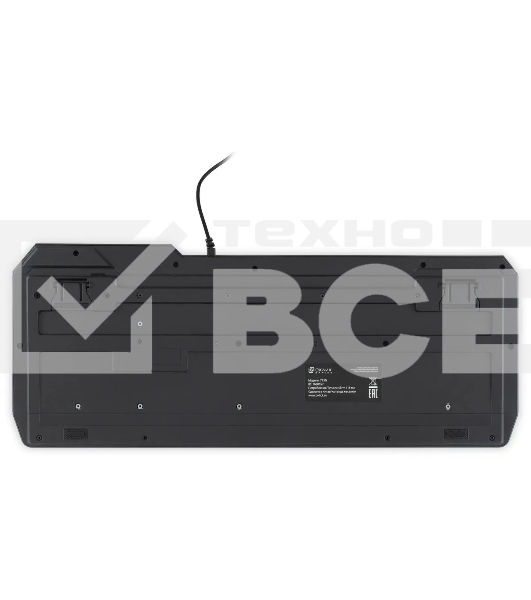 Клавиатура Oklick 715G (1680657) проводная, USB, черный