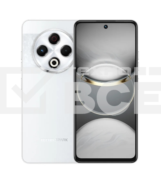 Смартфон Tecno SPARK 30, 8/128Gb, белый