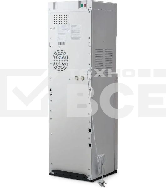 Кулер для воды HotFrost V115AE напольный, электронный, «push» - кран, белый