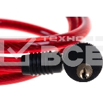 Замок тросовый Зубр Мастер, 3 ключа в комплекте, длина троса 950мм, d 10мм 37263-95, фото3