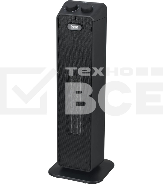 Тепловентилятор Beko Winter Range RHP 6320 B черный, 2000 Вт, 25 м2, термостат