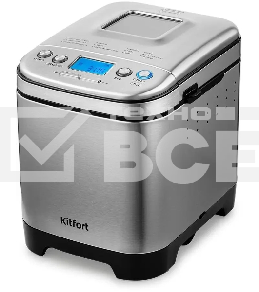Хлебопечка Kitfort КТ-306 450Вт нержавеющая сталь