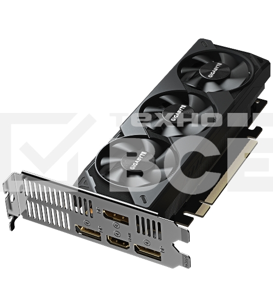 Видеокарта Gigabyte GV-N5060D7-8GL, NVIDIA GeForce RTX 5060, 8 ГБ GDDR7, 128 бит, PCI-e 5.0, 1xHDMI, 3xDP, 2497 МГц