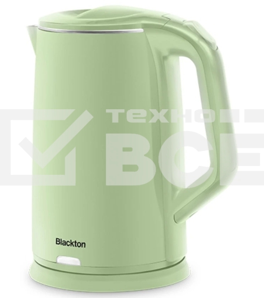 Чайник электрический Blackton Bt KT1710P зеленый, 1500Вт, 1.8 л