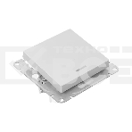 Механизм выключателя EKF UP1-SWA-14 одноклавишный, с подсветкой, алюминий Эпика, фото2