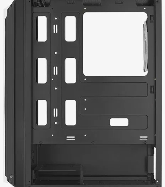 Корпус ATX AeroCool Bionic-G-BK-v2 4710562758672 черный, без БП, 2*USB 3.0, USB 2.0, HD Audio