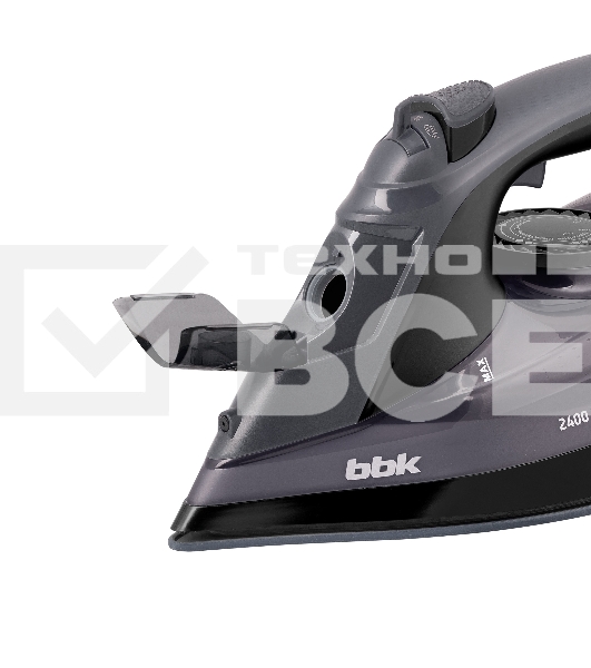 Утюг BBK ISE-2412 (L) сиреневый, 2400 Вт, 40 г/мин, 140 г/мин, 400 мл