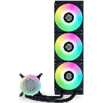 Система жидкостного охлаждения Lian Li GA II Lite 360 RGB Black, 360 мм, 3x120 мм, 300-2500 об/мин, 34.8 дБ, 4-pin PWM, ARGB, черный, фото6