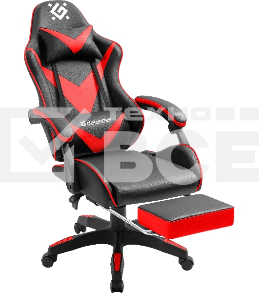 Кресло игровое Defender MINION BLACK/RED