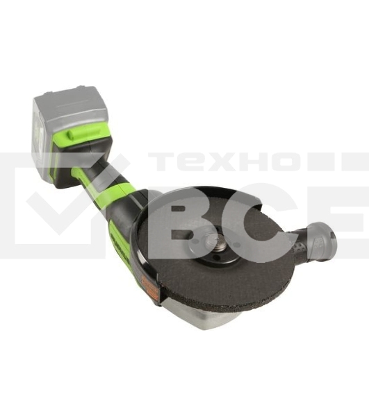 Угловая шлифовальная машина аккумуляторная GreenWorks GD24AGk4, 24V, бесщеточная, c 1хАКБ 4 А·ч и ЗУ в сумке (3200207UB)