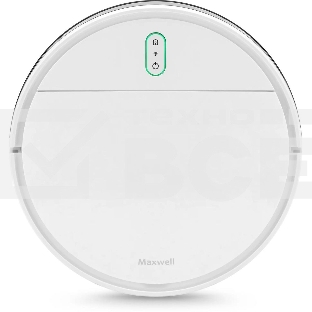 Робот-пылесос Maxwell MW-3291 белый, 2600 мАч Li-Ion, уборка влажная/сухая, пылесборник контейнер 0.45 л