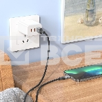 Кабель Hoco X92 Honest IP USB (m)-Lightning (m) 3м черный коробка, фото6