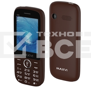 Мобильный телефон Maxvi K20 кофейный