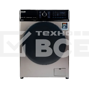 Стиральная машина Smile SWMSW10DG1400 графит, загрузка фронтальная 10 кг, 1400 об/мин, класс: А+++