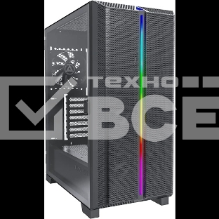 Компьютерный корпус Montech SKY ONE Lite черный без БП ATX 3x120mm 2xUSB3.0 1xUSB3.1 audio bott PSU