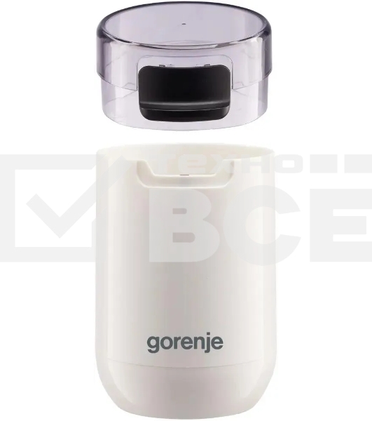 Кофемолка Gorenje SMK150SW 150Вт сист.помол.:одинарный нож вместим.:45гр белый