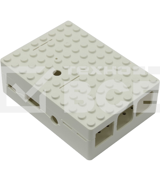 Корпус RA181 white для микрокомпьютера Raspberry Pi 3 ACD White ABS Plastic Building Block case for Raspberry Pi 3