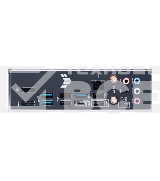 Материнская плата ASUS TUF GAMING B650M-PLUS WIFI, AM5, AMD B650, 4xDDR5, 4xSATA, 2xM.2, 1xPCIe 4.0 x16, 1xPCIe 4.0 x4, 1xDP, 1xHDMI, 1x 2.5Gb LAN, 4xUSB-A 3.2 Gen 2, 1xUSB-A 3.2 Gen 1, 1xUSB-C 3.2 Gen 2x2, 5x3.5 мм, 7.1, mATX
