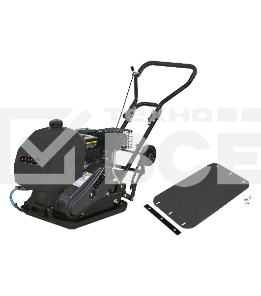 Виброплита бензиновая Zitrek z3k62w (091-0202-2) 3.6 л, 4000 Вт 5.5 л.с., 11 кН, подошва 530/370, 300 м²/ч