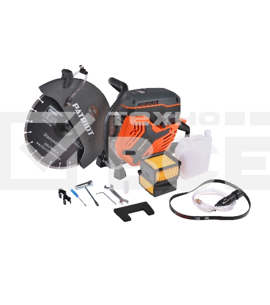 Бензорез PATRIOT DSG 735, 75сс, 4.8 л.с, 350мм