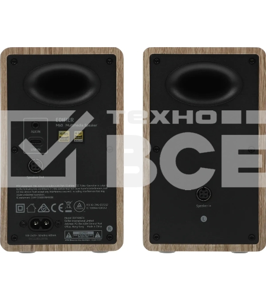 Акустическая система Edifier M60 2.0 дерево 66Вт BT