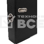 Папка-регистратор Silwerhof A4 75мм ПВХ/бумага черный мет.окант. сборная (упак.:2шт), фото3