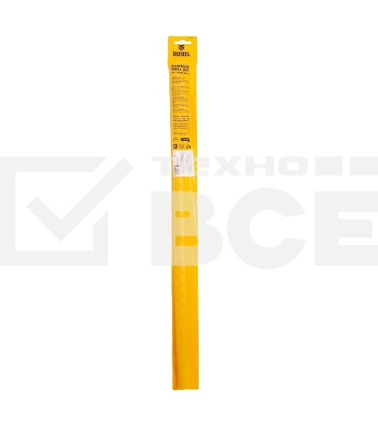 Бур по бетону Denzel двойная спираль, Cobalt W-tip, 16x600 мм, SDS PLUS