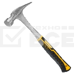 Молоток-гвоздодер Denzel 560 г, цельнометаллический, двухкомпонентная рукоятка, фото5