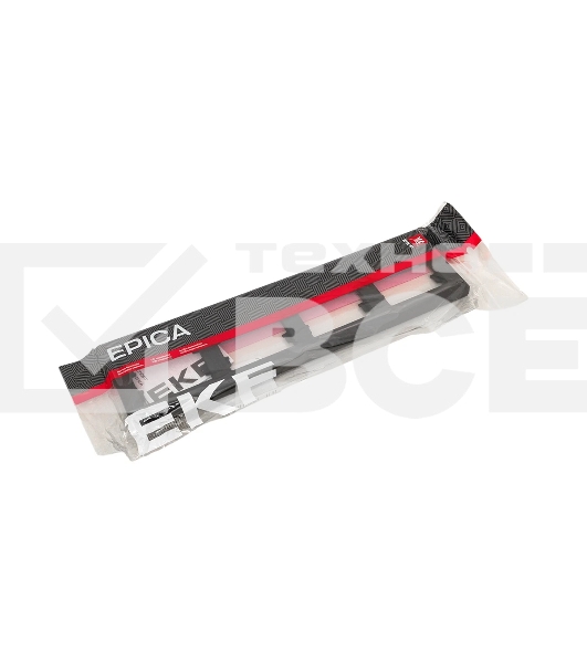 Рамка Эпика 4 - местная EKF UP1-FPB-04 черная, пластик